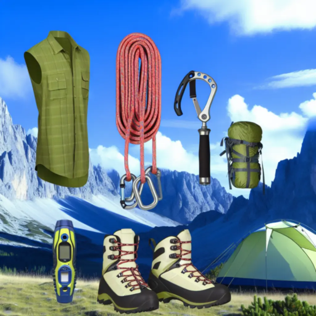 Ekipa na szczycie gór z namiotem - CampTrailZone